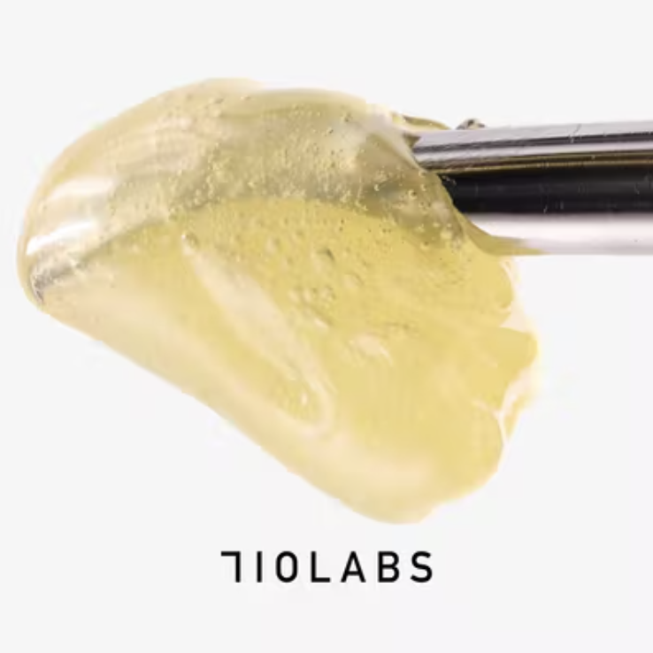 710labs Cannabis Concentrate on a Dab Nail