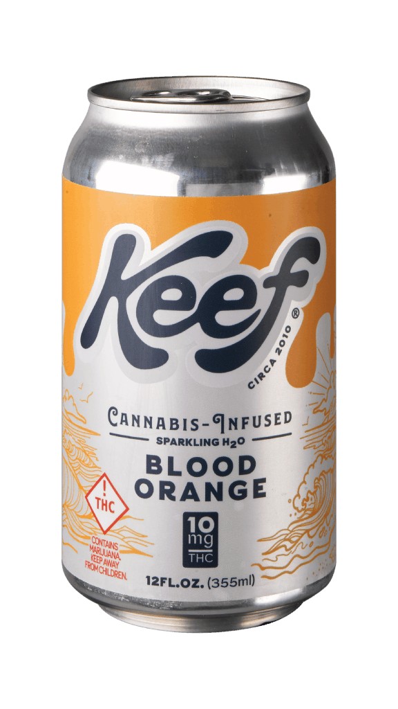 KEEF Sparkling H2O Blood Orange Soda