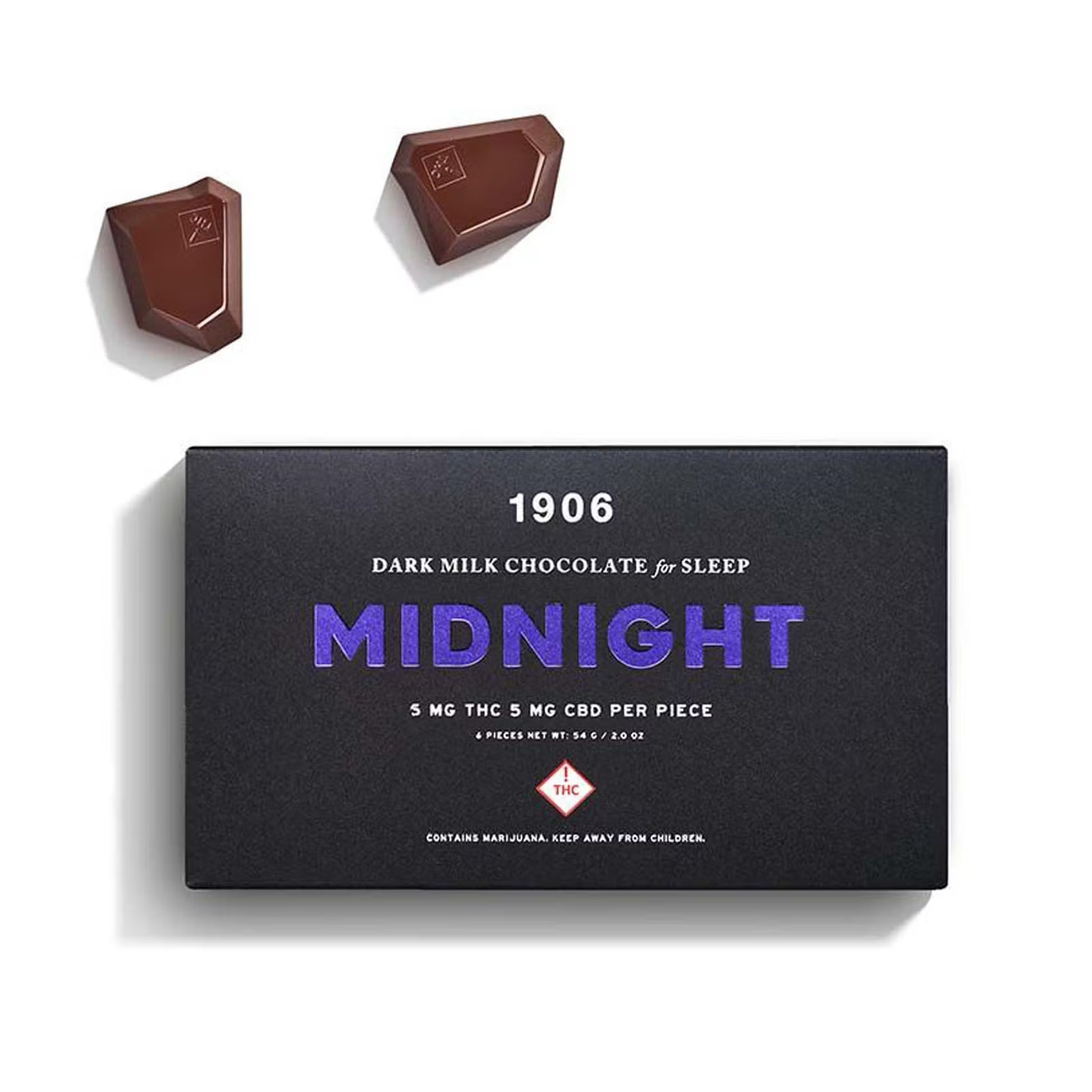 midnight chocolate edibles