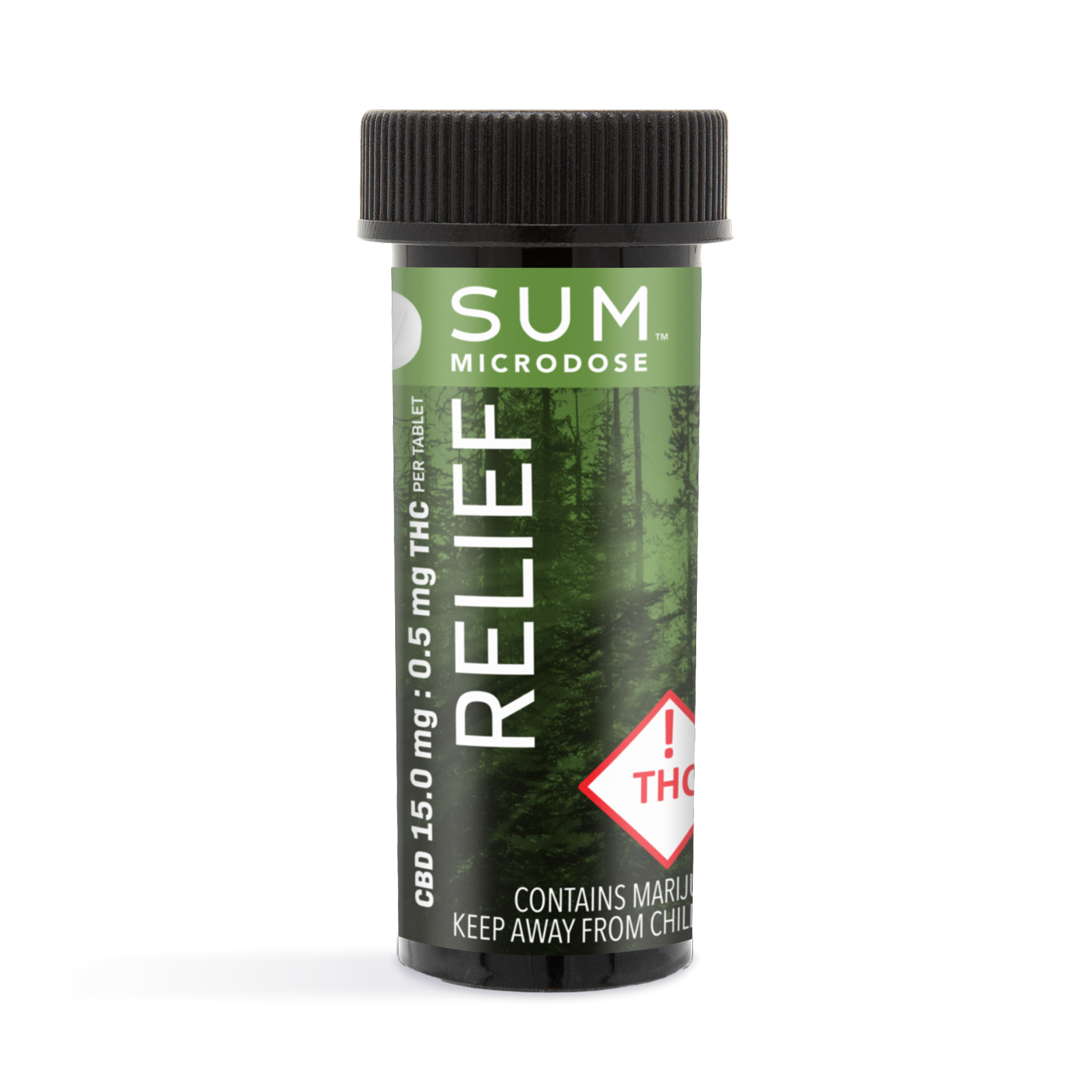 Relief High CBD Microdose Sublinguals