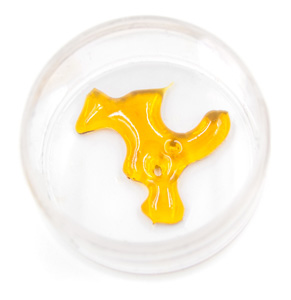 Cannabis Shatter in a Jar