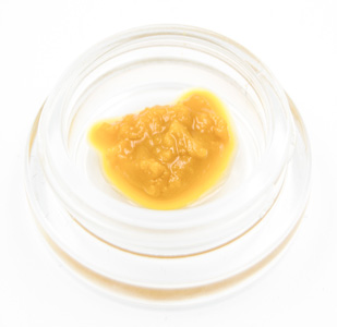 Cannabis Wax in A JAr