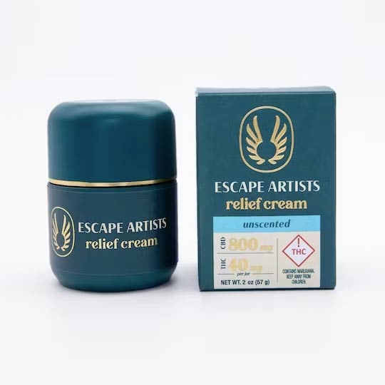 Escape Artists Relief THC Cream